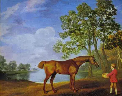 Pumpkin with a Stable Lad George Stubbs